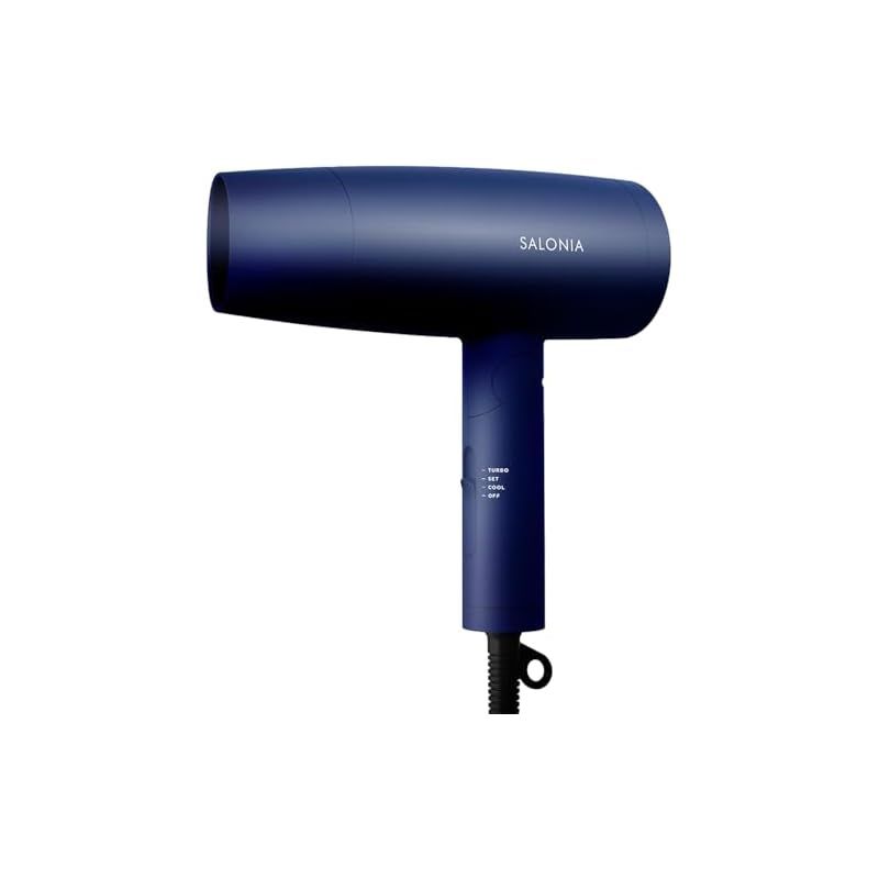 【特価商品】SALONIA サロニア スピーディーイオン ドライヤー 大風量 速乾 軽量 マイナスイオン ヘアドライヤー SL-013NV ネイビー