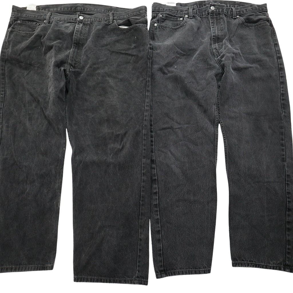 古着卸 まとめ売り リーバイス 505 ブラックデニム パンツ 8枚セット  