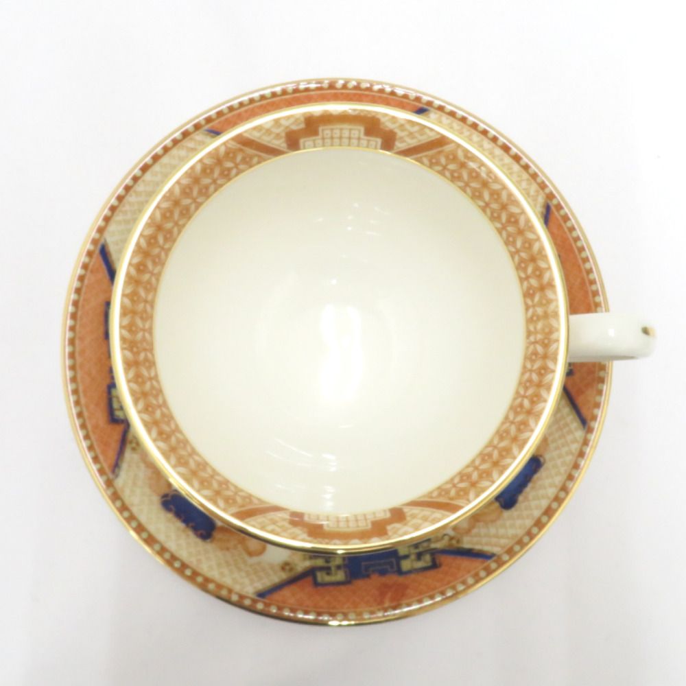 【２客セット】 ティーカップ ウィローパターン ニッコーNIKKO ペアティタイムセット｜レトロカフェ食器カップソーサー｜SANSUI