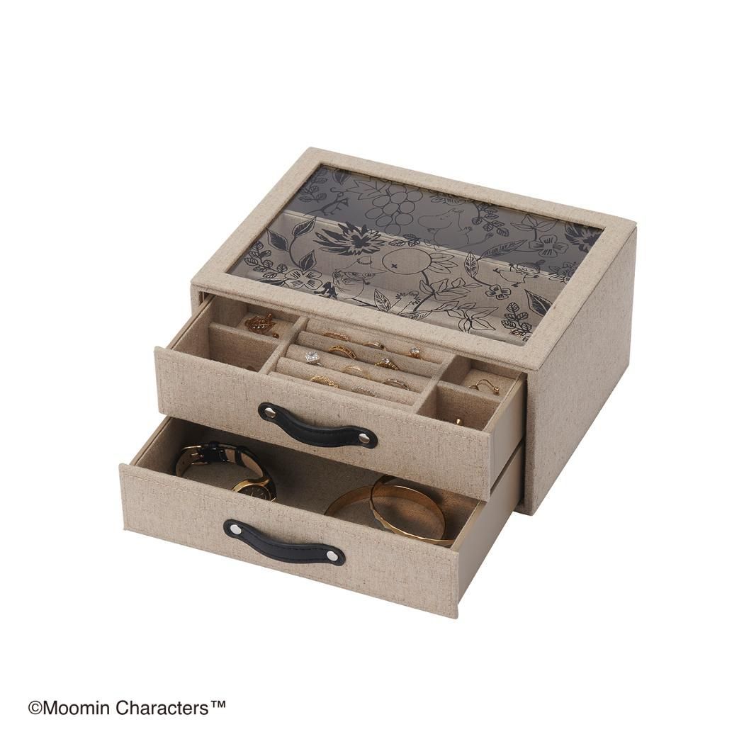 ムーミン 収納 ジュエリーボックス FRUITS GARDEN 北欧 茶谷産業 ボックス キャラクター グッズ