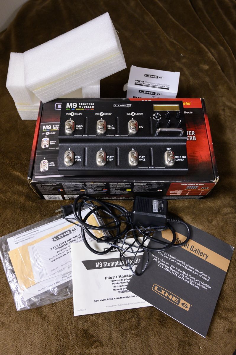 Line6 M9 Stompbox Modeler エフェクター ギター LINE6 M9 Stompbox
