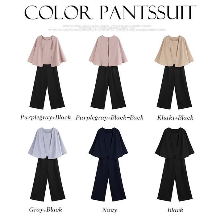 パーティードレス レディース パンツドレス セットアップ ママスーツ 新生活 トップス ワイドパンツ 大きいサイズ レディース フォーマル 春秋 上品 エレガントcuiying113