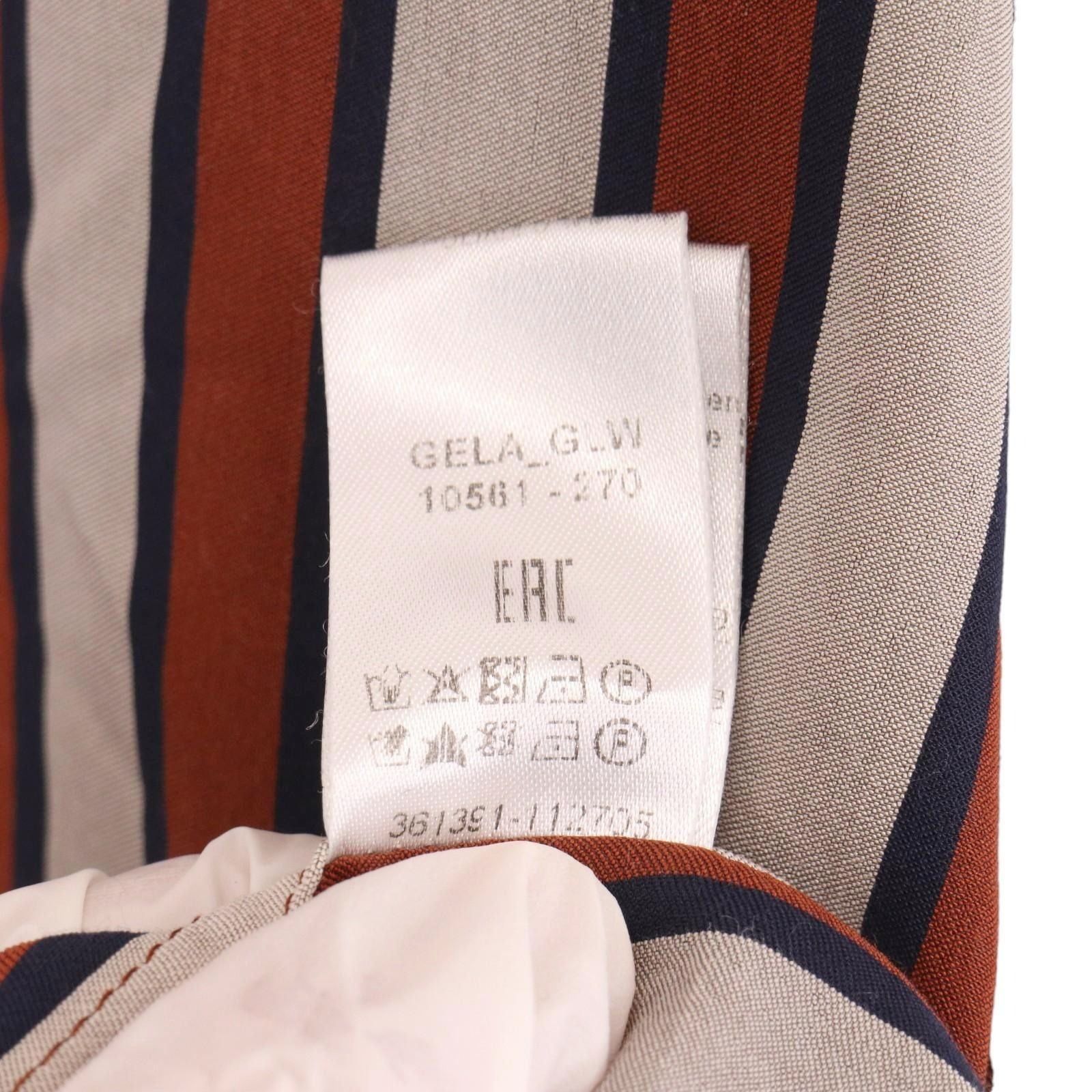 BAGUTTA バグッタ ストライプオープンカラーシャツ＊ - メルカリ