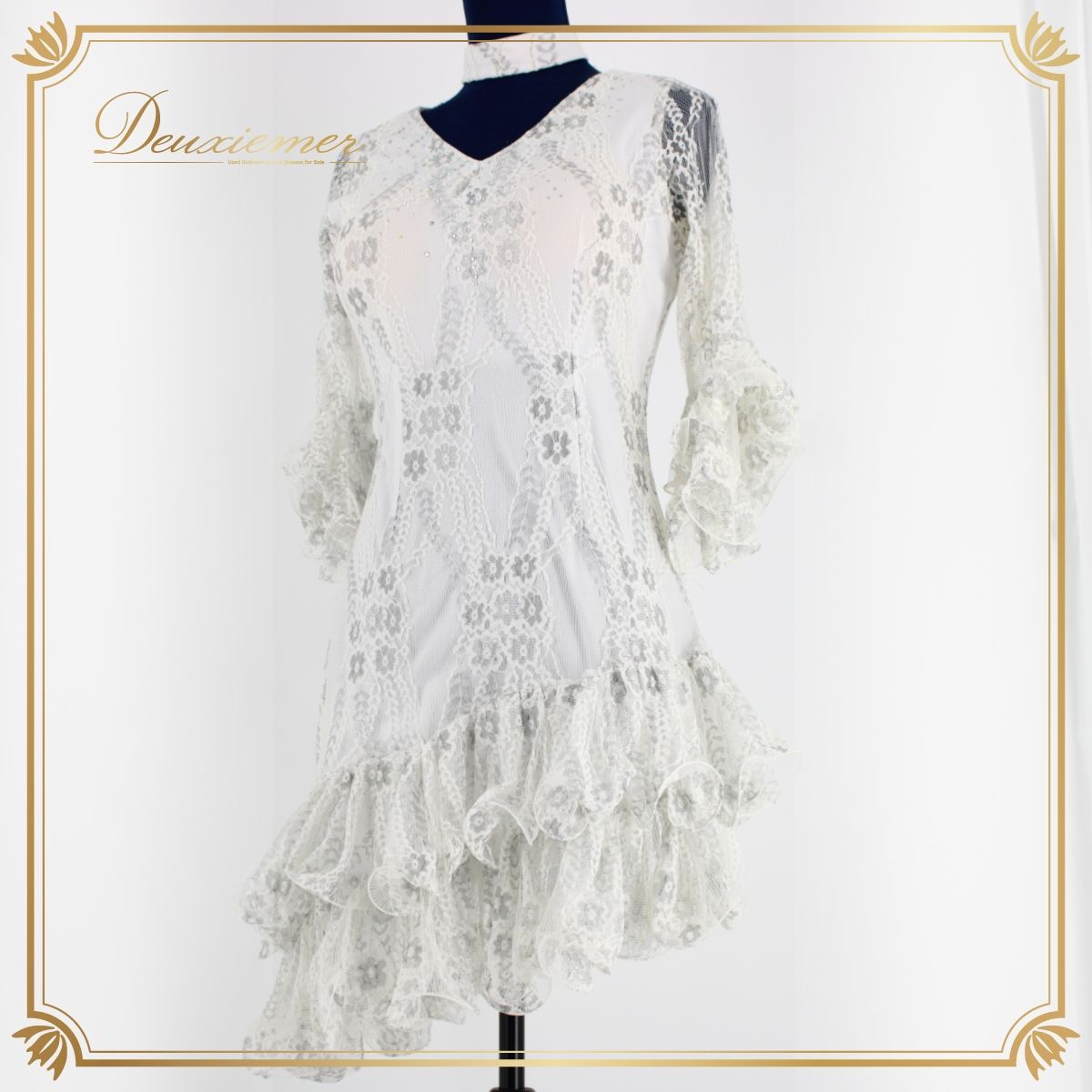 【美品 社交ダンス衣装】ワンピース ドレス レッスン パーティー ICHIOKU 美品 社交ダンス衣装】ドレス ワンピース パーティー レッスン