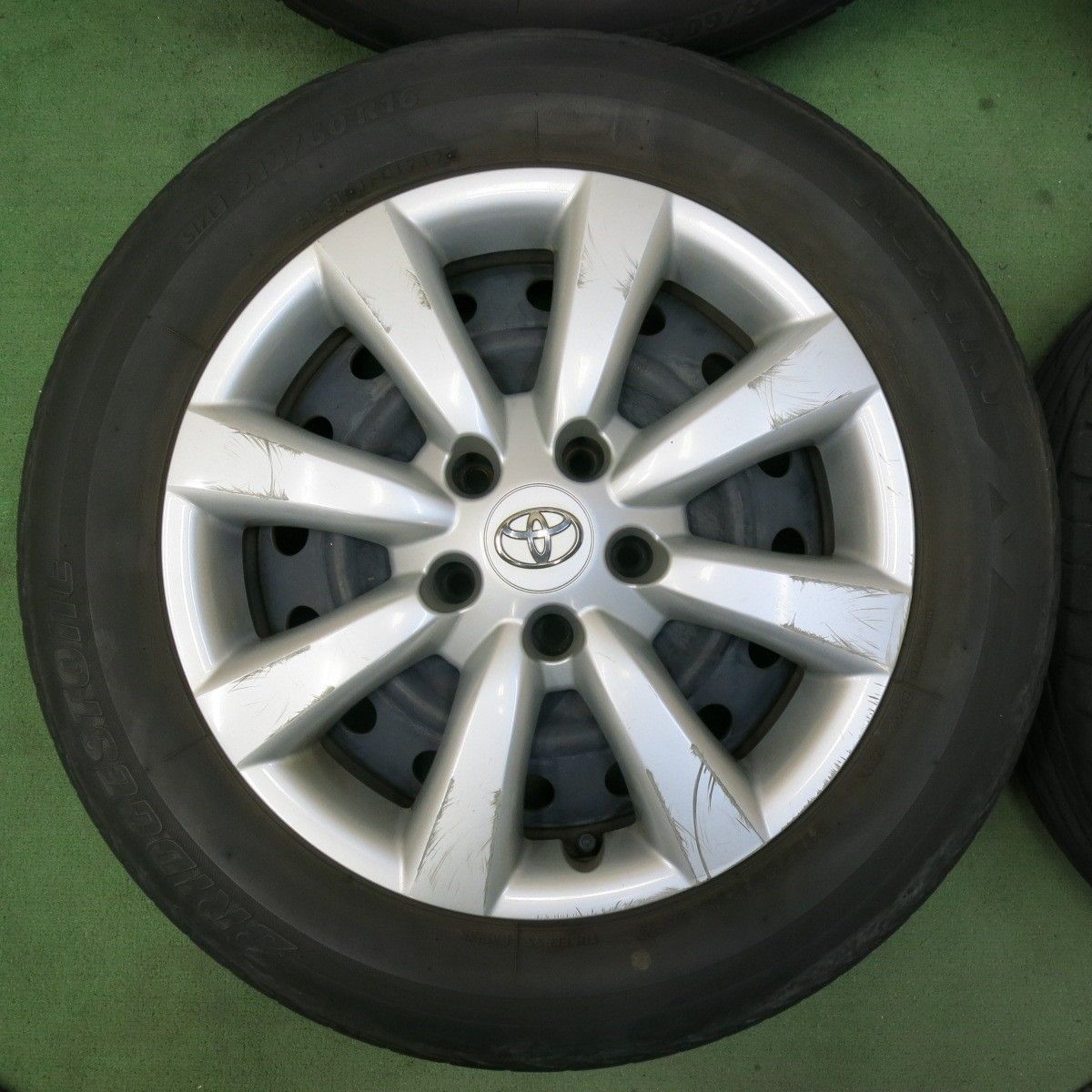 4本価格☆トヨタ 130系 マークX 純正 スチール 215/60R16