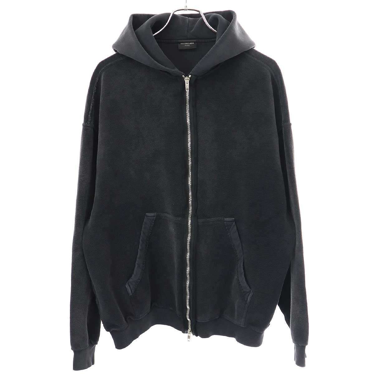 BALENCIAGA パーカー BALENCIAGA バレンシアガ 24AW Inside Out Zip-Up Hoody