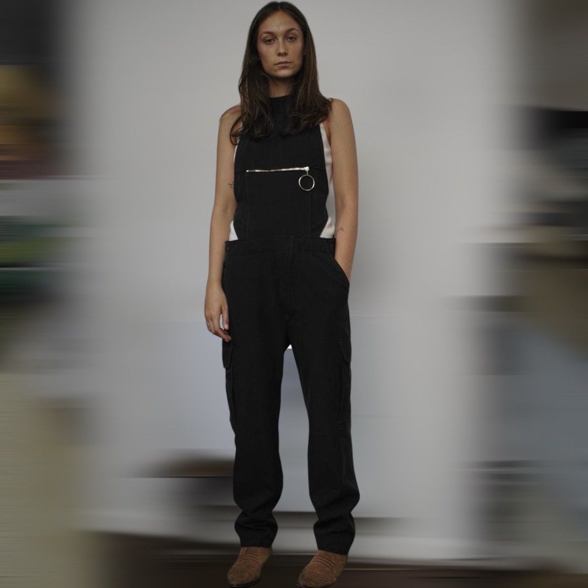 PHOTOCOPIEU フォトコピュー 20SS OVERALL IOANA コットンシルクオーバーオール 201IAN