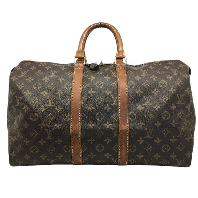 LOUIS VUITTON ルイヴィトン キーポル45 M41428 モノグラム ボストンバッグ 旅行鞄 男女兼用 品| -B 質屋 かんてい局那覇店 ｎ3100992927300106