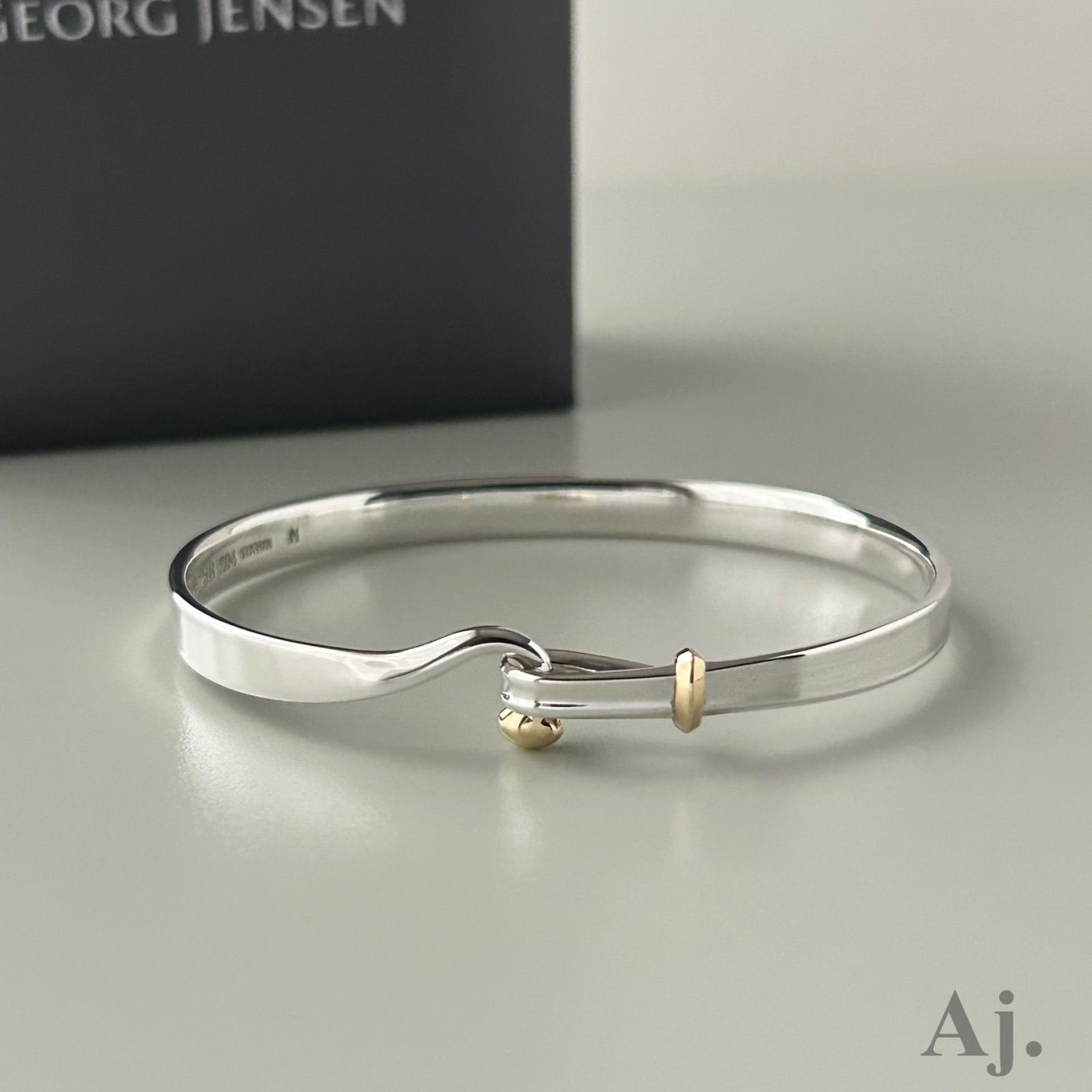 美品✨ジョージジェンセン トールン 204 バングル  シルバー925 楽天市場】GEORG JENSEN ジョージジェンセン #204 SV925 TORUN