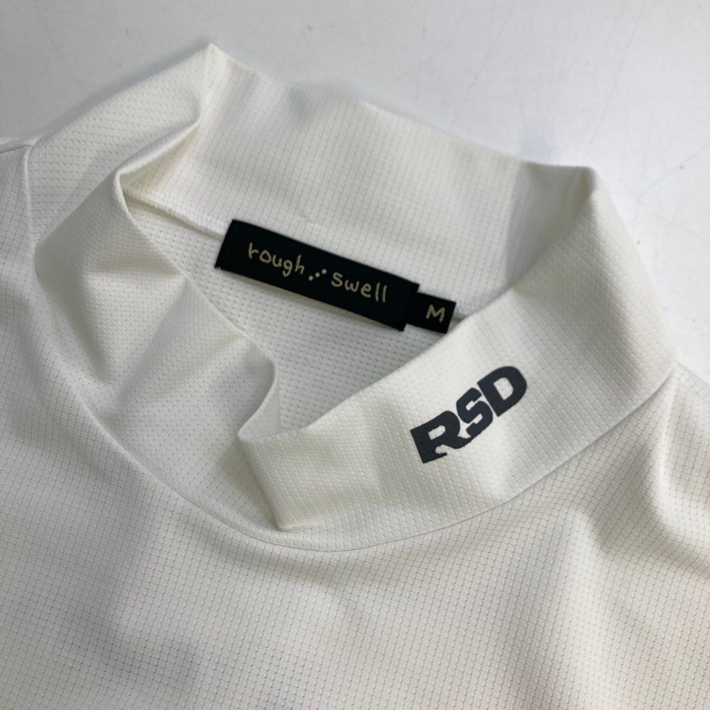 サイズ：M ROUGH&SWELL ラフアンドスウェル ハイネック 半袖Tシャツ
