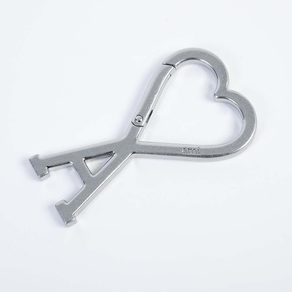 AMI PARIS/AMI DE COEUR ロゴキーリング SL