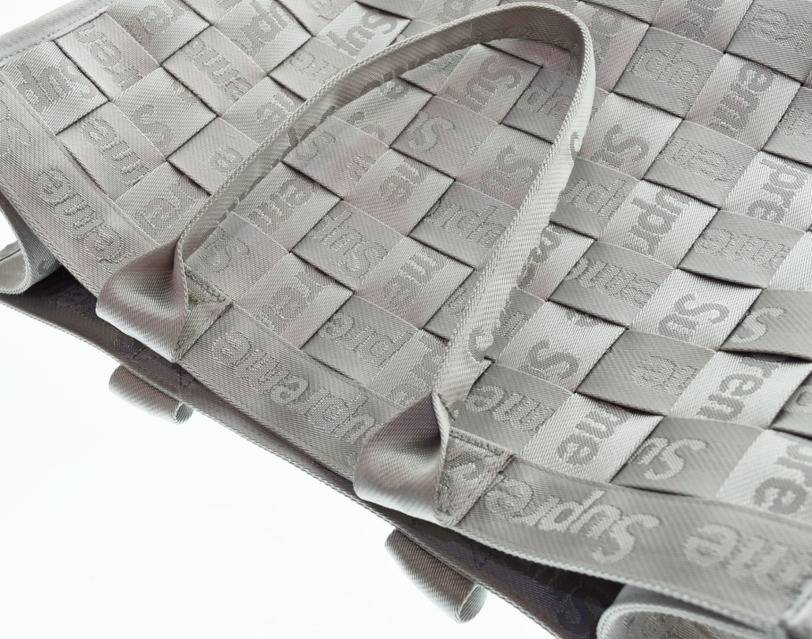 シュプリーム SUPREME 24ss Woven Tote Bag Gray バッグ メンズバッグ