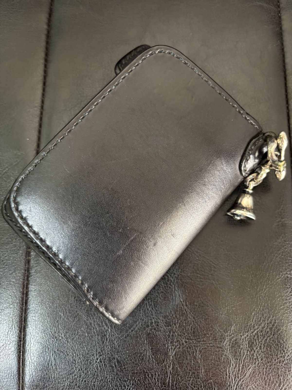 shaft silver works atelier cherry コラボウォレット K18ベル付き