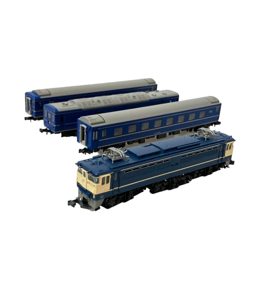 美品 KATO 鉄道模型 Nゲージ EF65-1000 24系ブルートレイン 4両セット