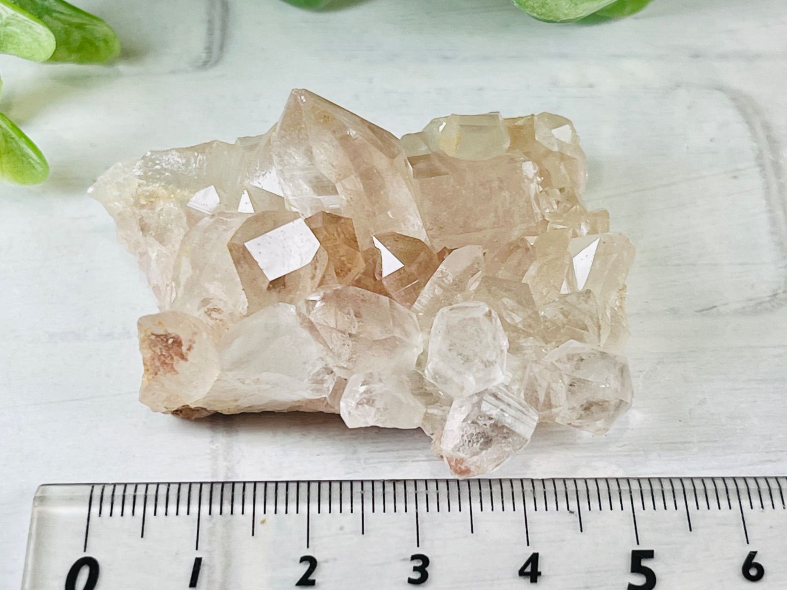 レコードキーパー△ ピンクヒマラヤ水晶　レインボー　クリスタル　クラスター レコードキーパー△ ピンクヒマラヤ水晶 レインボー クリスタル