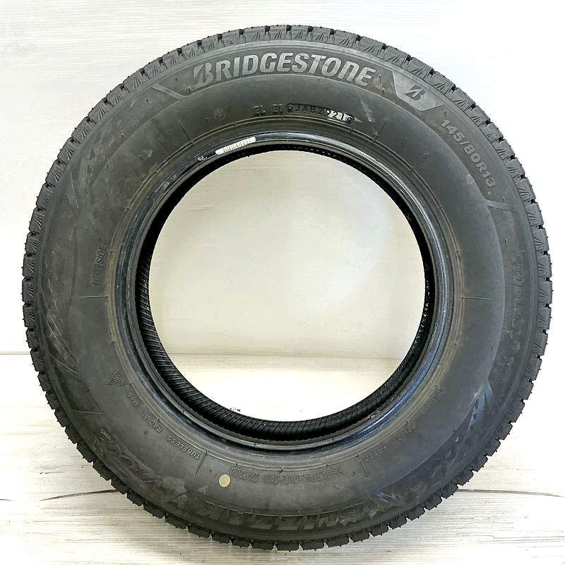 145/80R13 オートバックス ノーストレック N3i 17年 4本 [AT-271] 中古 145⁄80R13 AUTOBACS NorthTrek N3i 4本 スタッドレスタイヤ