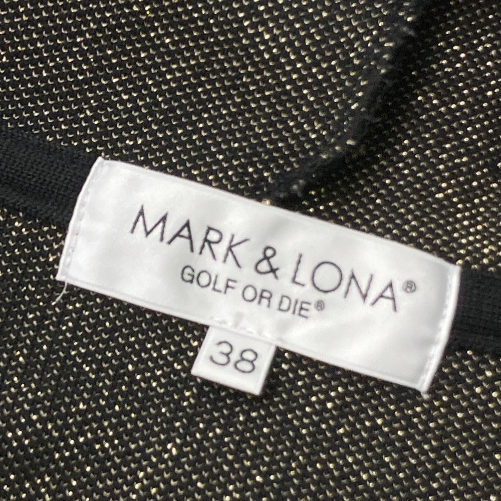 サイズ：38 MARK&amp;LONA マークアンドロナ  ニット パーカー  ブラック系 [240101421190] ゴルフウェア レディース ストスト サイズ：38 MARK&LONA マークアンドロナ ニット パーカー