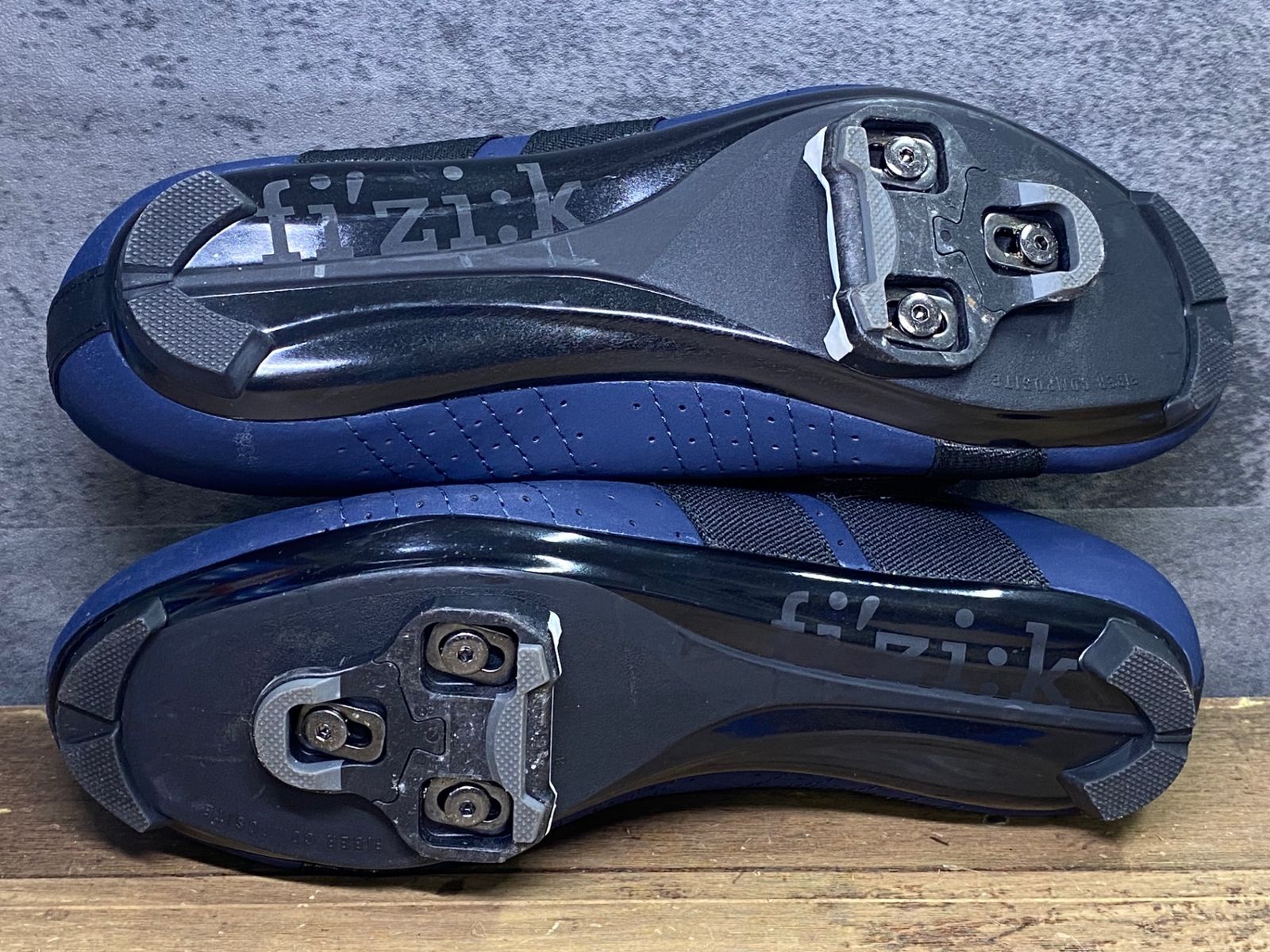 2025モデル JJ115 フィジーク fizik テンポ TEMPO R5 POWERSTRAP shoes ビンディングシューズ 紺 EU43 質実剛健