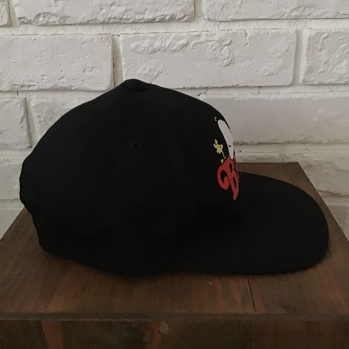 【限定コラボ品‼️】スヌーピー BAPE キャップ ベイプ　APE SNOOPY スヌーピー BAPE キャップ ベイプ ape エイプ 000000007358 - メルカリ