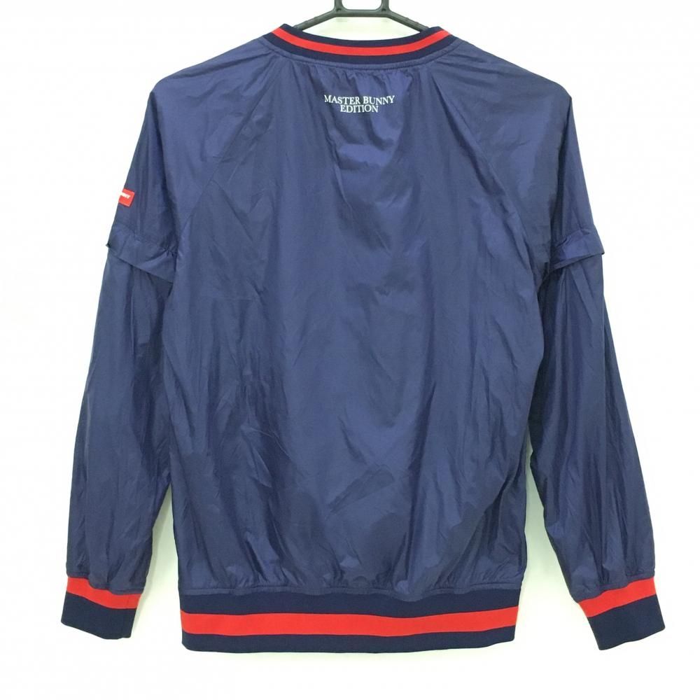 超美品】マスターバニー 2WAYスニード パープル×レッド ロゴ白