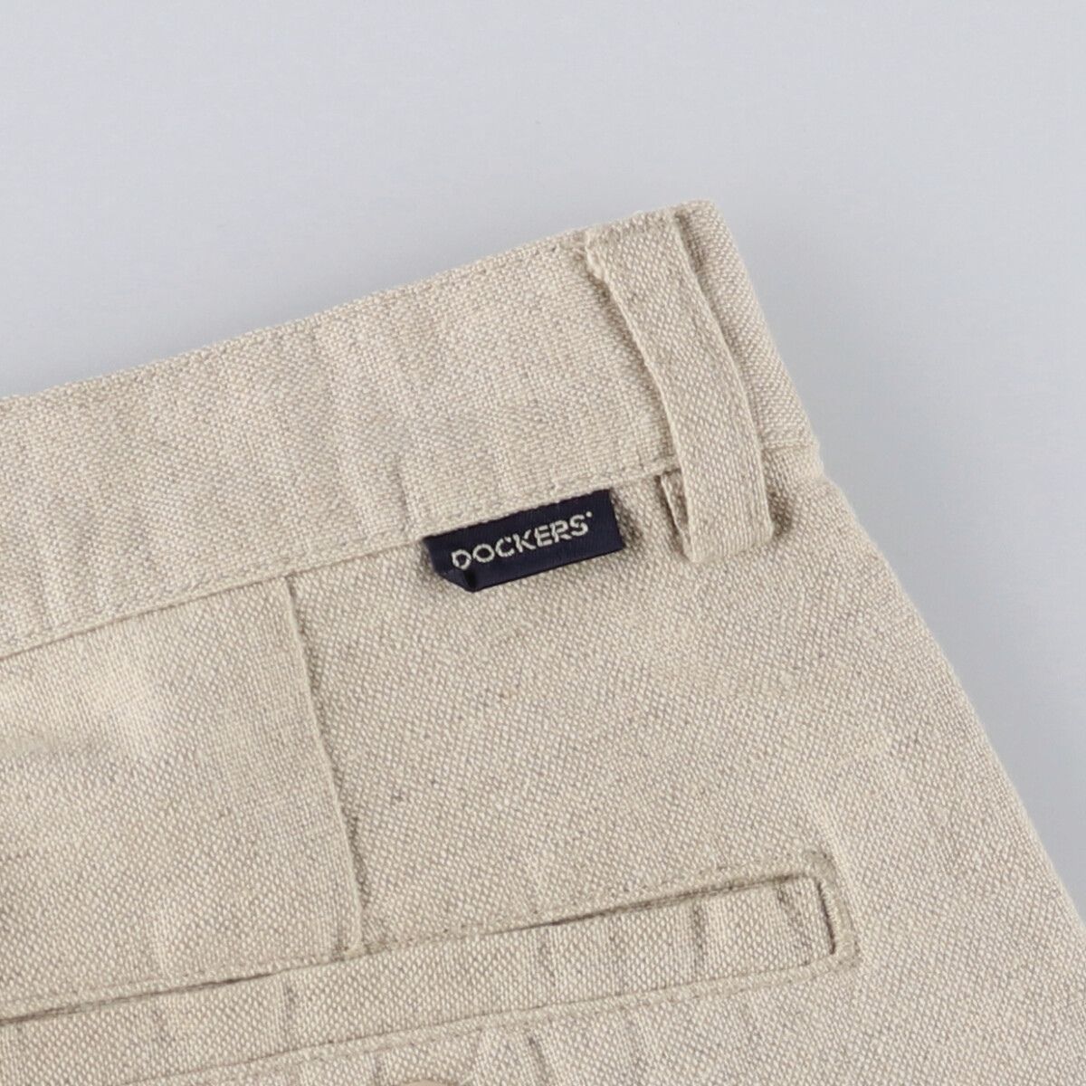 古着 00年代 ドッカーズ DOCKERS khakis ツータック リネン