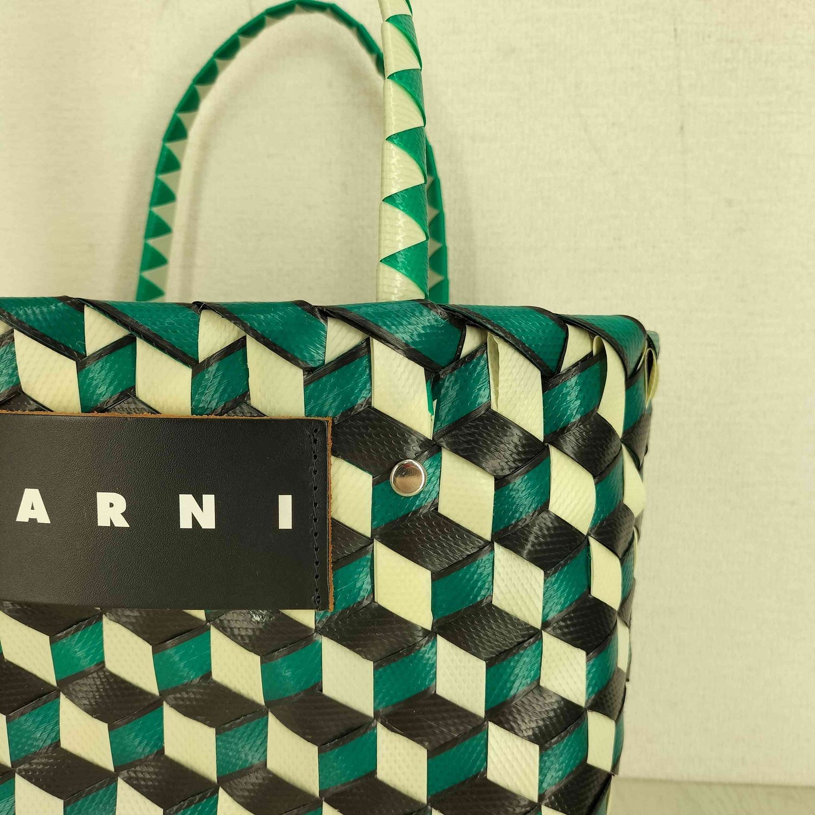 マルニ MARNI MARKET MINI BASKET BAG レディース 表記無 ブラック