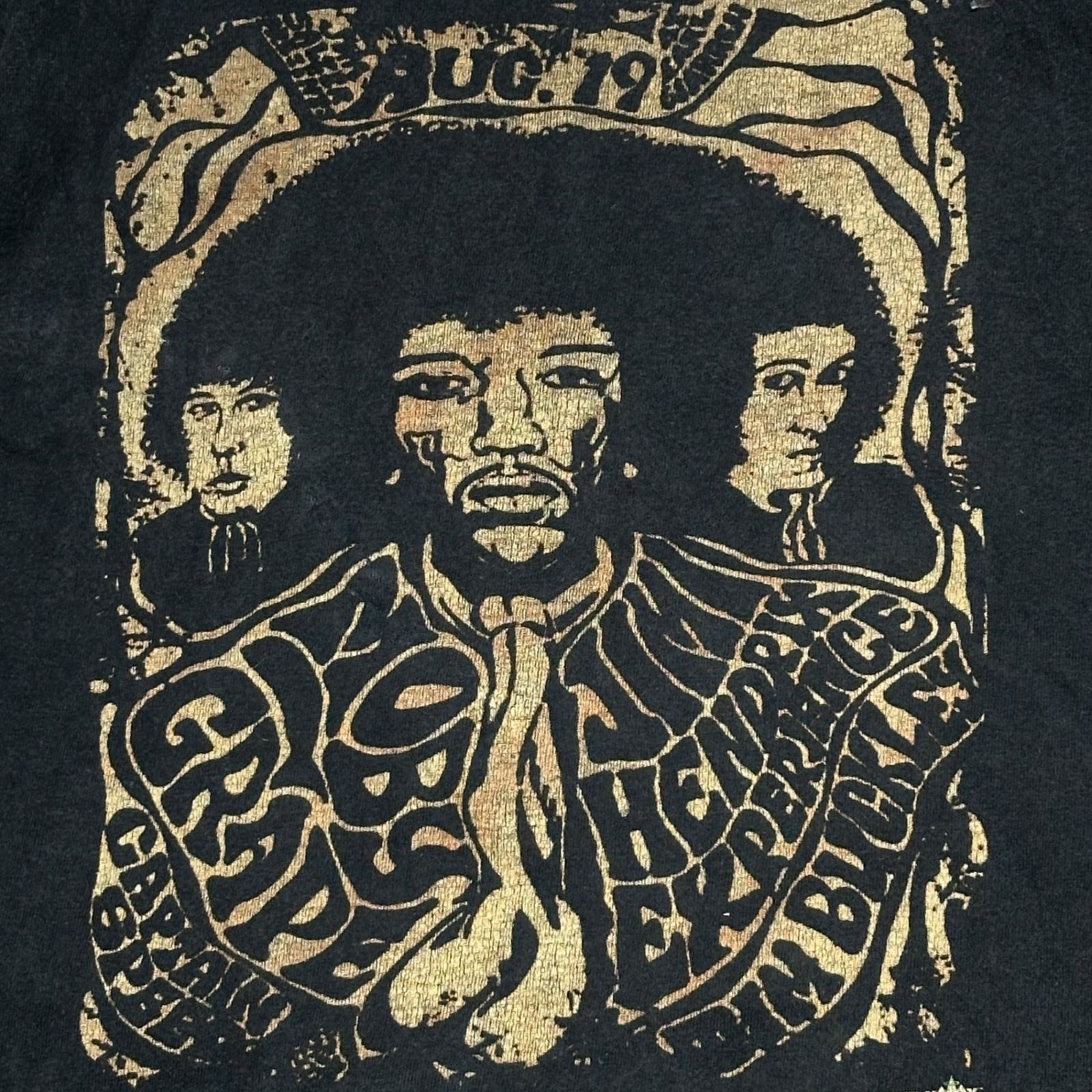 デッド？ジミヘンドリックス Tシャツ黒00sバンドTロックT 音楽ビンテージ古着 デッド？ジミヘンドリックス Tシャツ黒00sバンドTロックT 音楽