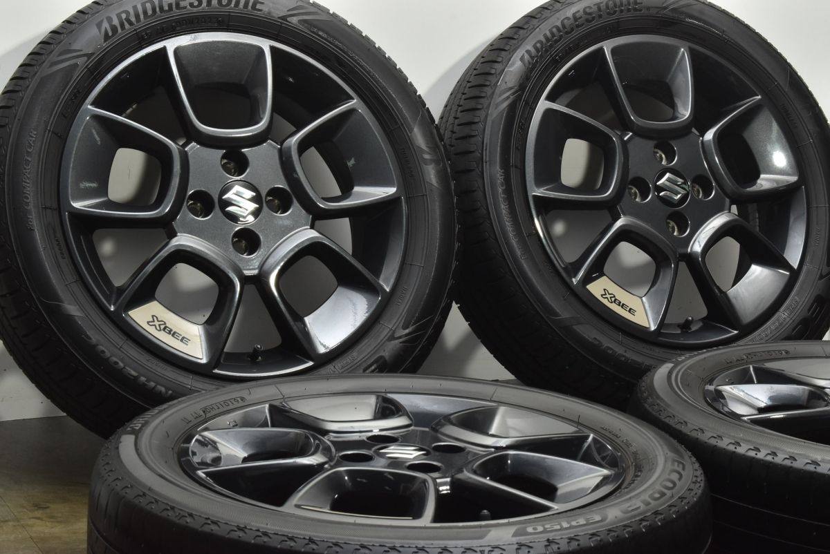 スズキ クロスビー 純正16in 5J 40 PCD100 ブリヂストン エコピアEP150 175|60R16 X-BEE イグニス IGNIS ノーマル戻し 純正戻し