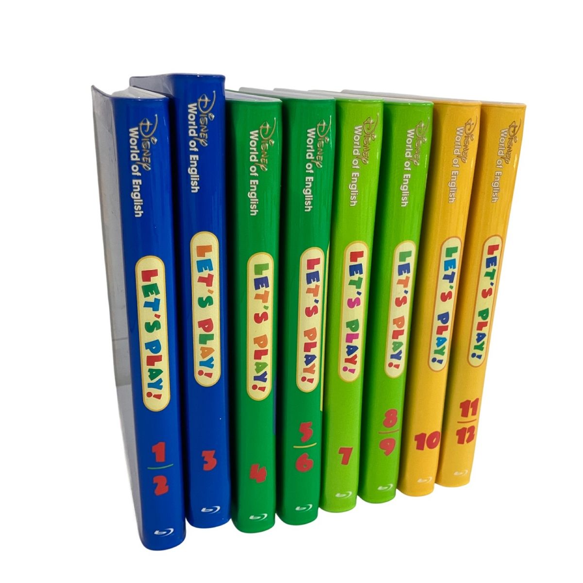 DWE プレイアロング レッツプレイ Blu-ray版 2019年頃 ディズニーワールドオブイングリッシュ 英語 教材