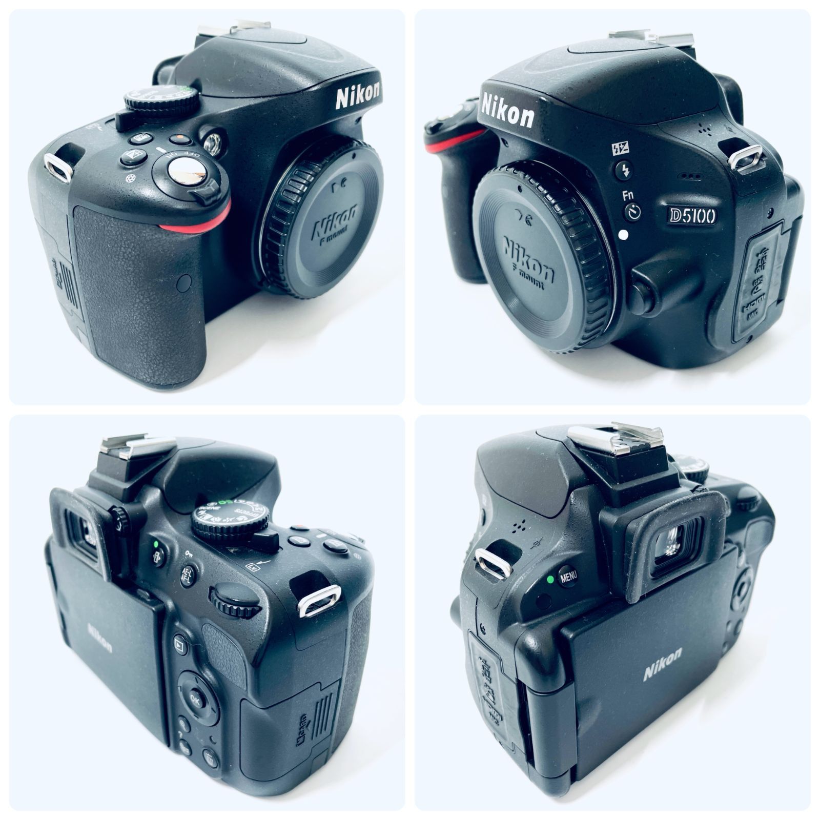 y*ラ様 【ジャンク品】　Nikon（ニコン）デジタルカメラ D5100 Nikon D5100 デジタル一眼レフカメラ 本体ジャンク｜Yahoo