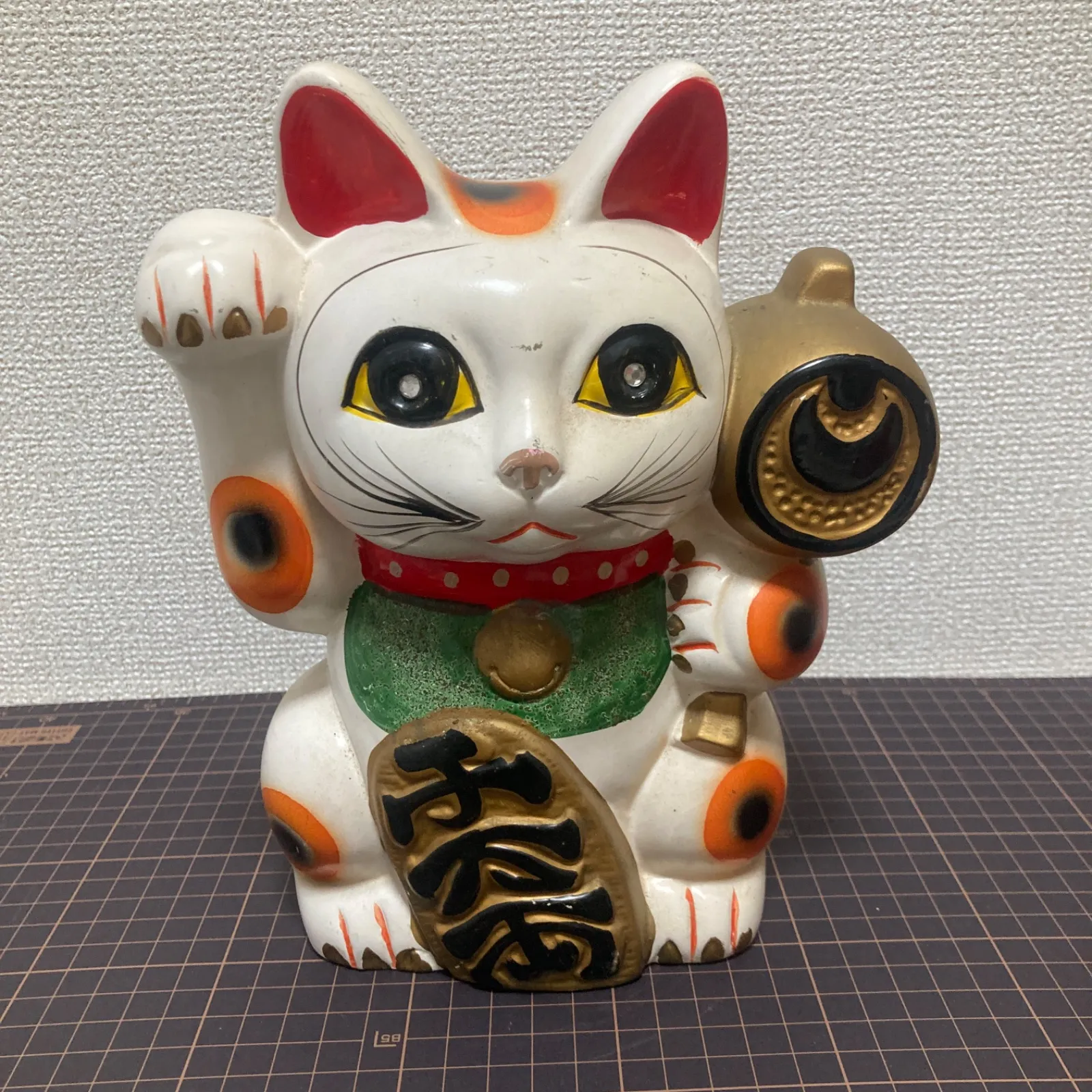 招き猫置物金運招き猫昭和レトロ|mercariメルカリ官方指定廠商|Bibian