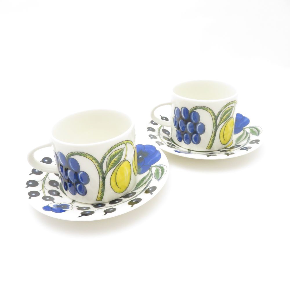 美品 ARABIA アラビア イエロー パラティッシ カップ&ソーサー 美品 ARABIA アラビア イエロー パラティッシ カップ&ソーサー