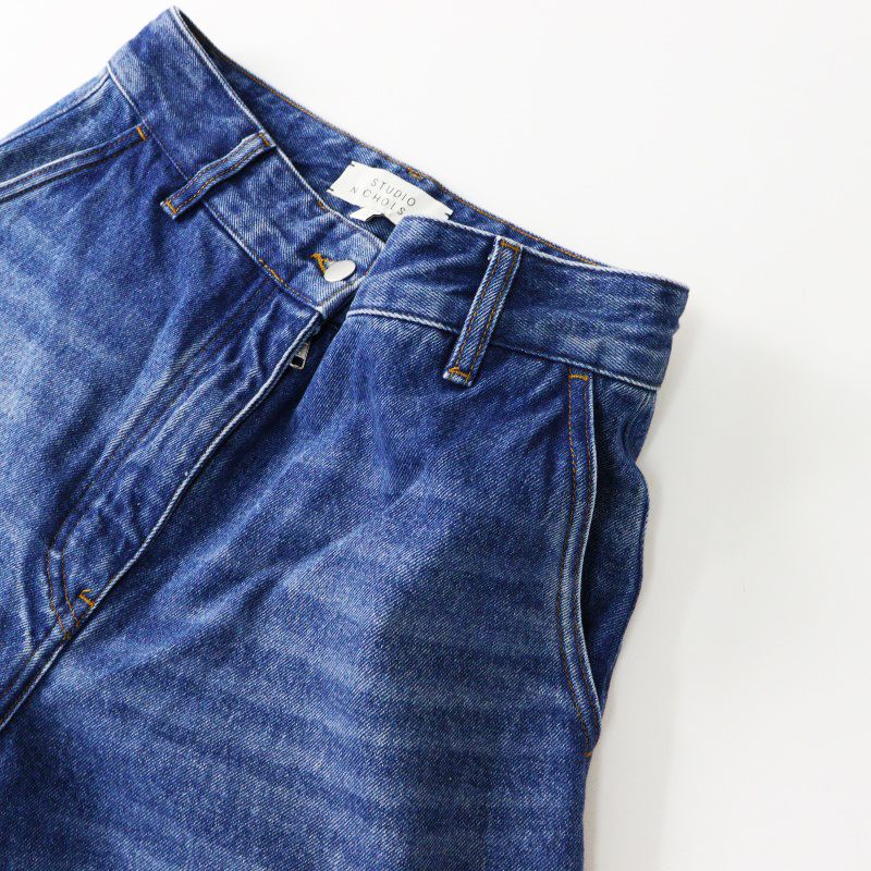 美品 2025SS スタジオニコルソン STUDIO NICHOLSON CHALCO DENIM PANT 