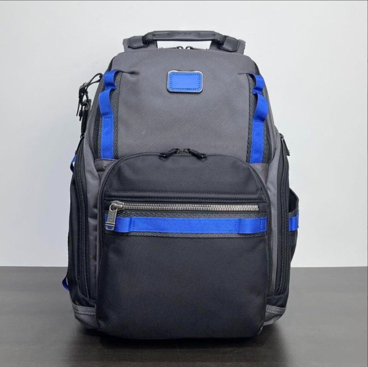 新品未使用 TUMI ALPHA BRAVO 「サーチ」バックパック青×黒232789  