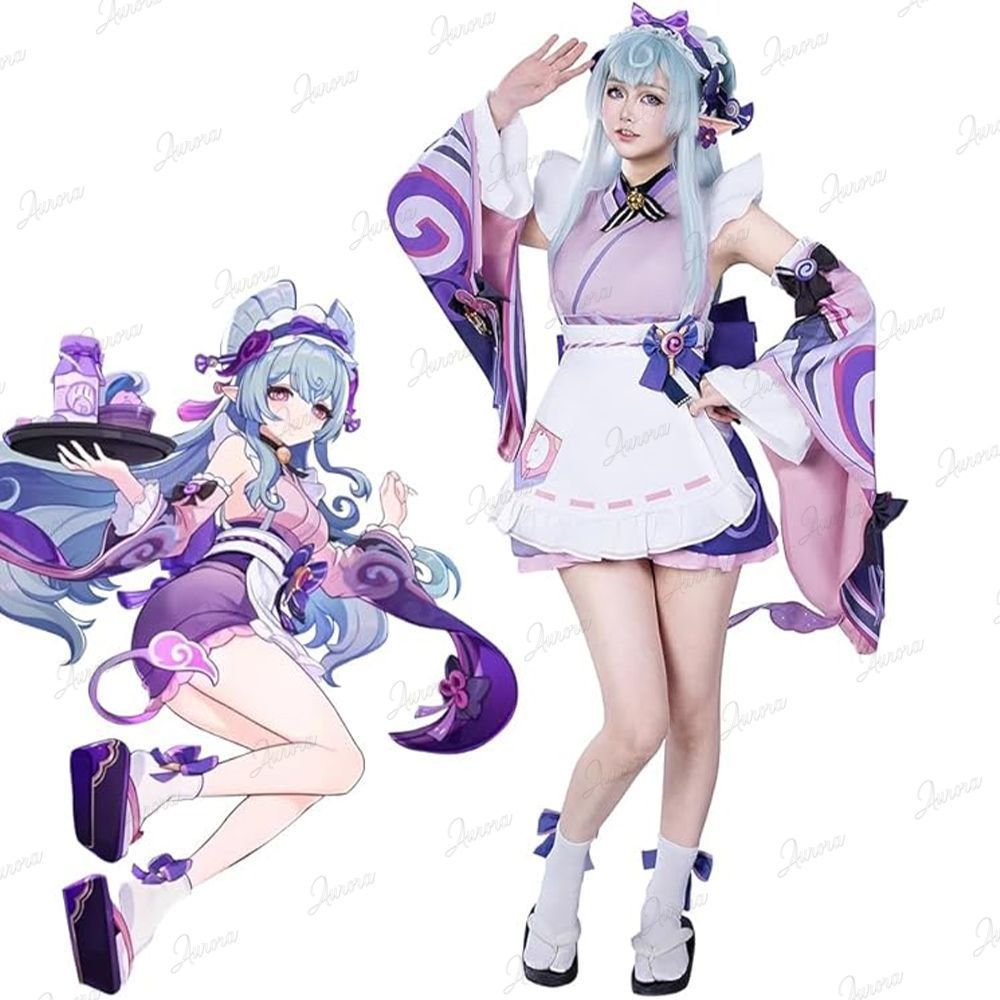 原神 夢見月瑞希 ゆめみづきみずき コスプレ衣装Cosplay 和服 演出服 変装 仮装 日常服 アニメ 祭り 学園祭 文化祭 漫遊展 ハロウィン クリスマス コスチューム