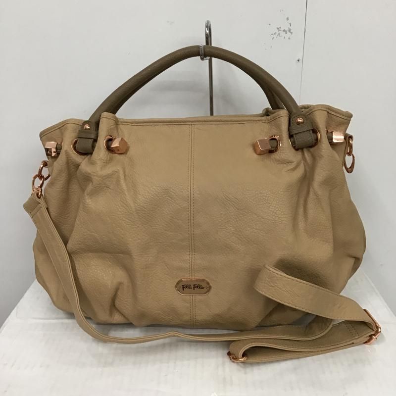 フォリフォリ　2way ハンドバッグ 極美品)フォリフォリ ハンドバッグ ショルダーバッグ 2way