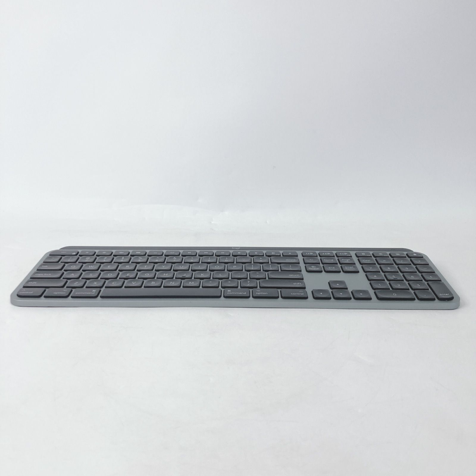 Logicool ロジクール ロジクール アドバンスド ワイヤレス イルミネイテッド キーボード KX800M MX KEYS for Mac 充電式 US配列 bluetooth Unifying iPad 無線 ワイヤレスキーボード スペースグレー