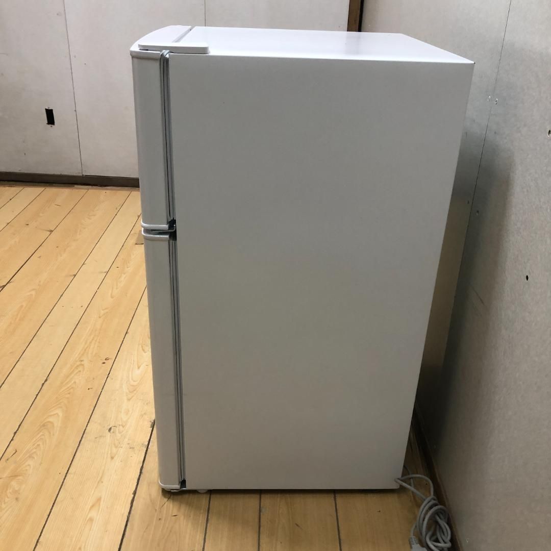 2023年製 極上超美品 中古 Haier ハイアール 2ドア冷蔵庫 2023年製 BR-85A 85L 動作確認済 ORIGINALBASIC お手入れしやすいガラストレイ  耐熱性能天板 2ドア冷蔵庫 【糸島市内 送料無料】250719-1 2023年製 極上超美品 中古 Haier ハイアール 2ドア冷蔵庫 2023年製 BR