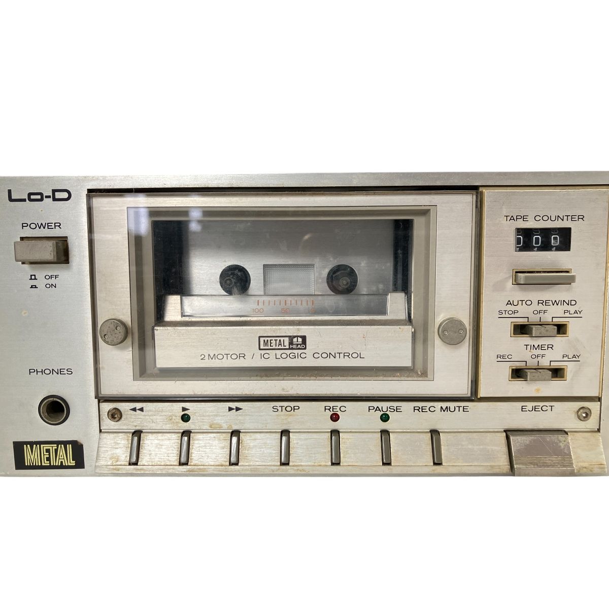 Lo-D D-70s METAL ステレオ カセットデッキ ローディ HITACHI 日立 音響機材 ジャンク W9444368 - メルカリ