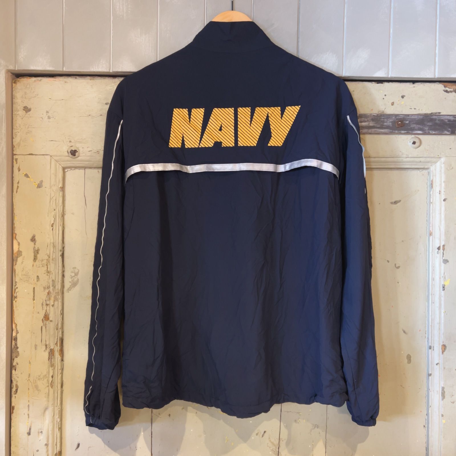 US NAVY ランニングジャケット USA製 ミリタリー 古着 Sサイズ - メルカリ