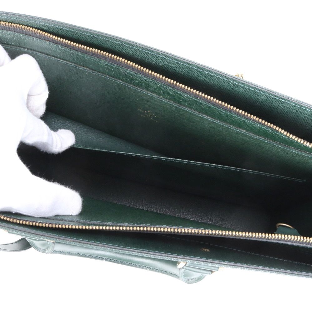 美品 ルイヴィトン タイガ ポルト ドキュマン ロザン M30054 レザー