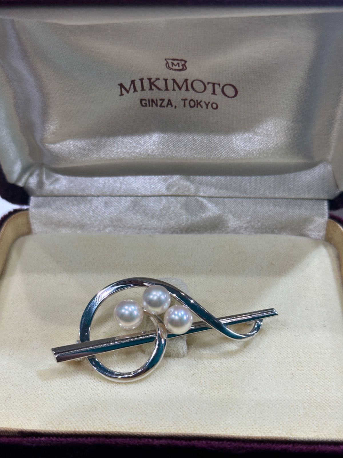 MIKIMOTO音符モチーフパール7.0〜7.1㎜ブローチ - メルカリ