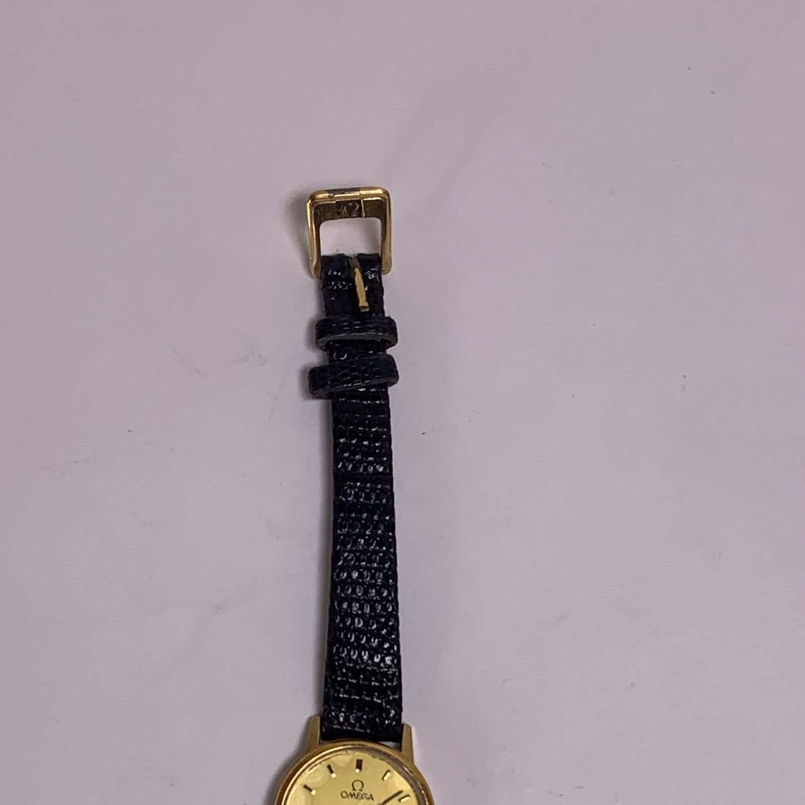 オメガ デヴィル 1387 腕時計 レディース 金 ビンテージ 20㎜ クオーツ