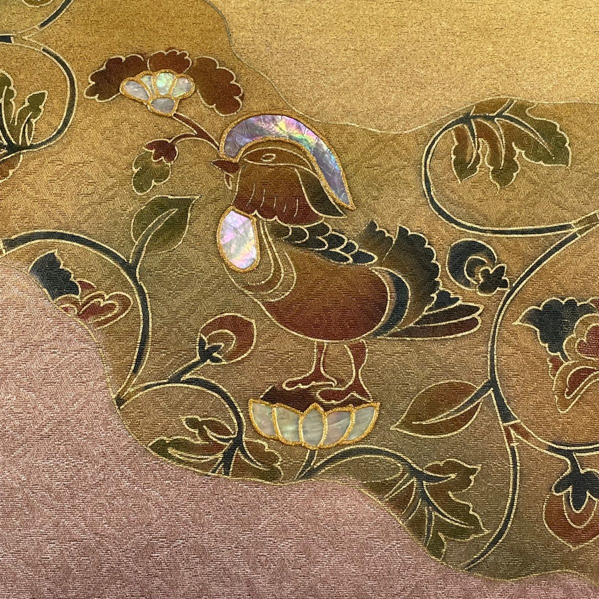 お太鼓柄 正絹