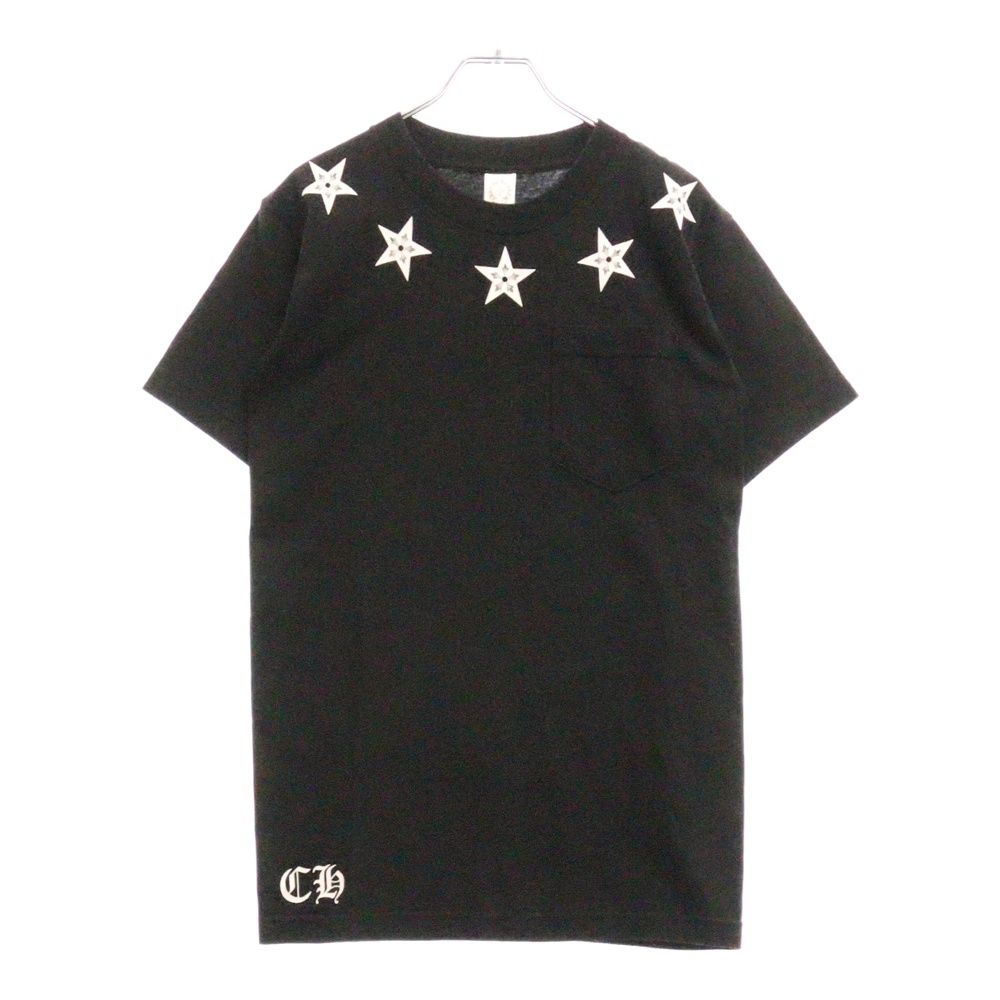 半額満載！スーパーSALE グランドセール！ CHROME HEARTS 両面スタープリント TEE S/S STAR (クロムハーツ) トップス