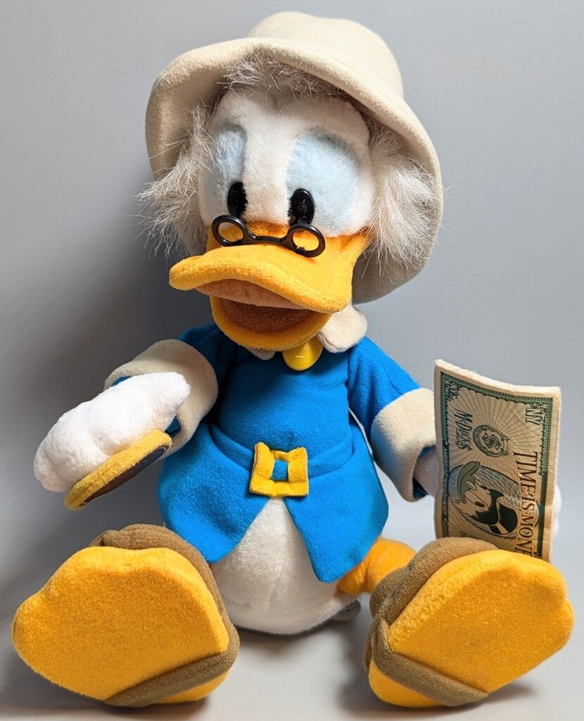 東京ディズニーシー ぬいぐるみ スクルージ・マックダック - メルカリ