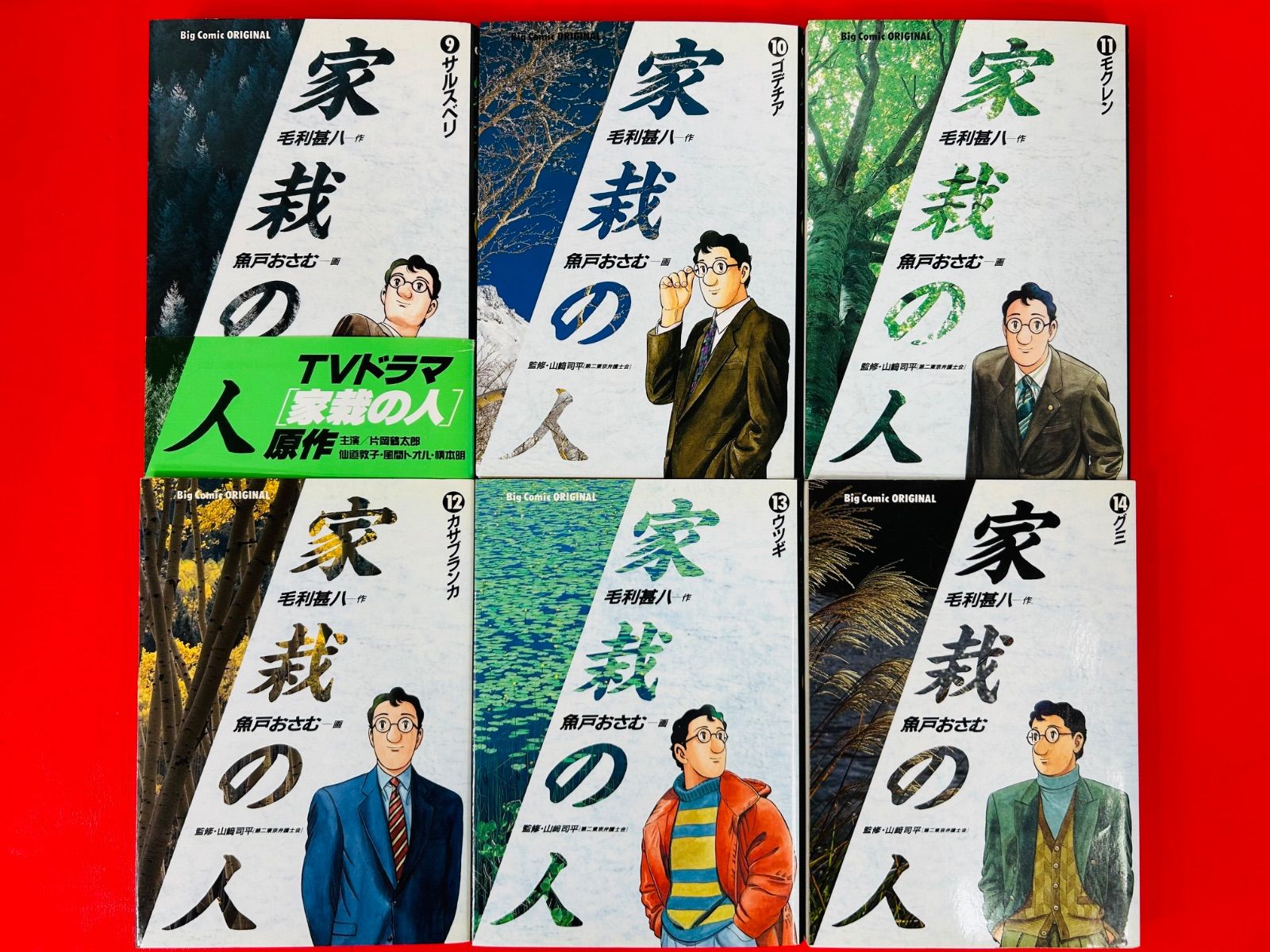 漫画コミック文庫【家裁の人 1-10巻・全巻完結セット】毛利甚八・魚戸