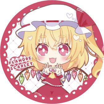 東方project フランドール・スカーレット　缶バッチ　36個まとめ売り 東方project フランドール・スカーレット 缶バッチ 36個まとめ売り