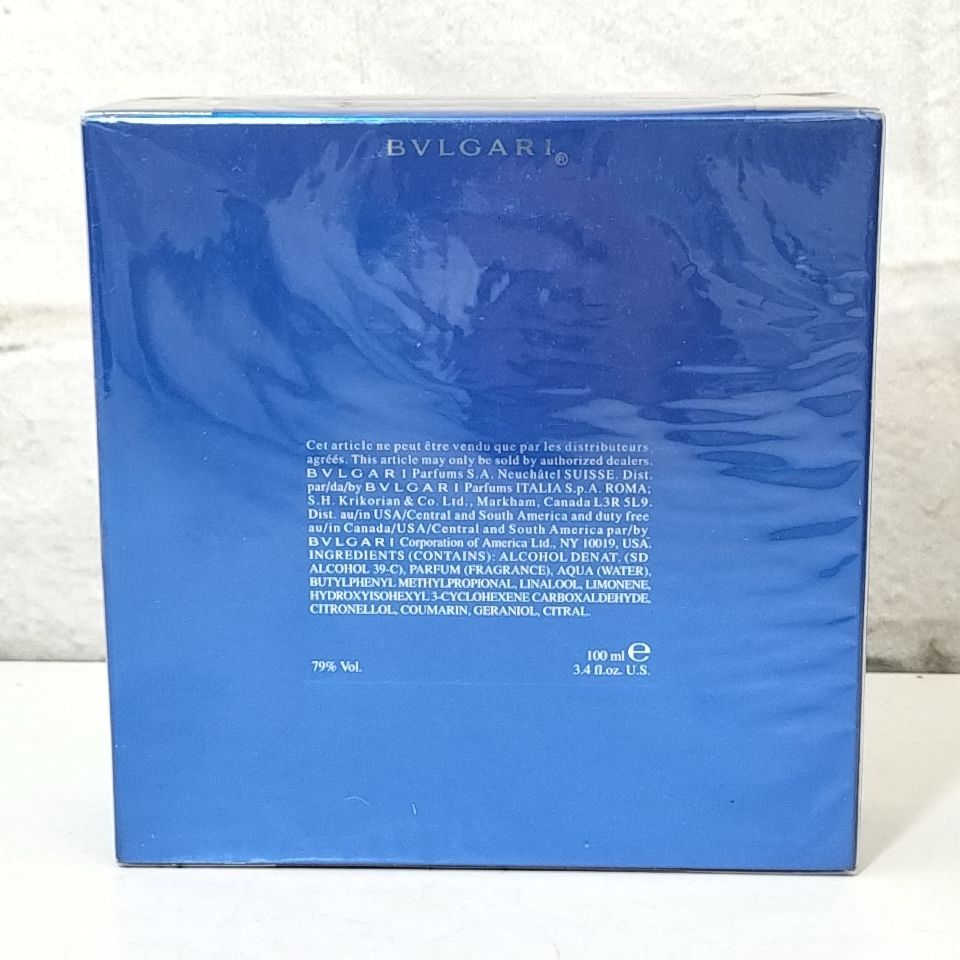 C 25 【 BVLGARI 】 未開封 100ml BLV POUR HOMME ブルガリ