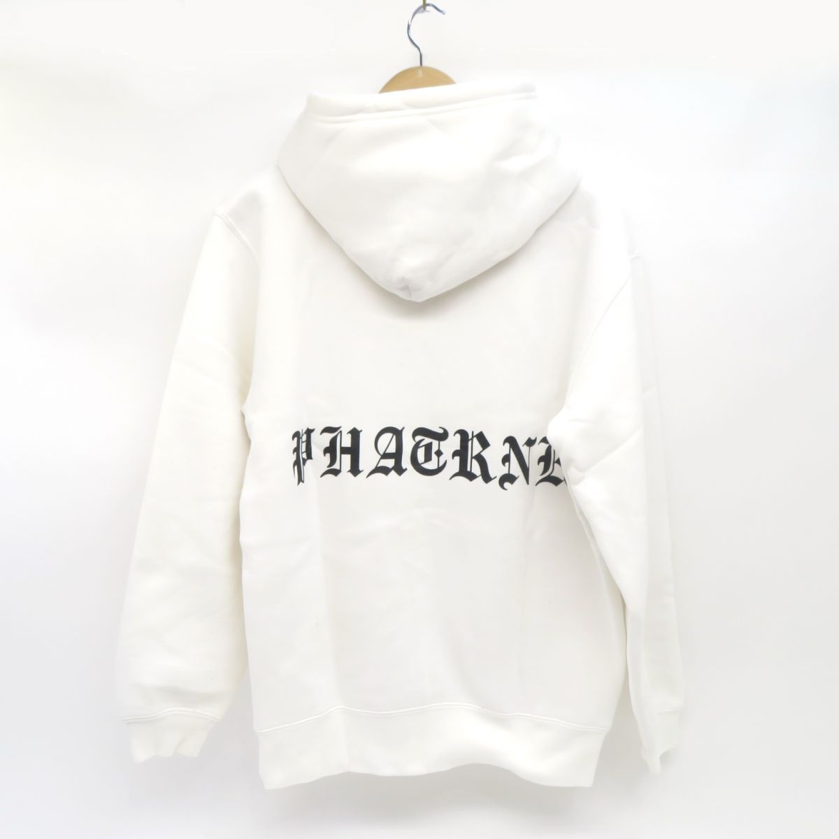 PHATRNK ファットランク パーカー Lサイズ ホワイト ※中古 PHATRNK ファットランク パーカー Lサイズ ホワイト ※中古